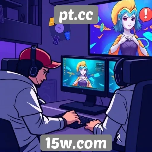 História do crescimento do site de jogos pt.cc